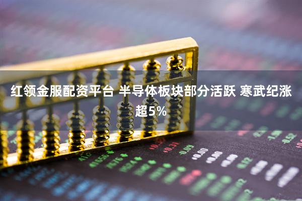 红领金服配资平台 半导体板块部分活跃 寒武纪涨超5%